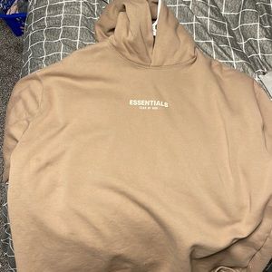 COPY - Fear of God Essential hoodie, Large, Oak